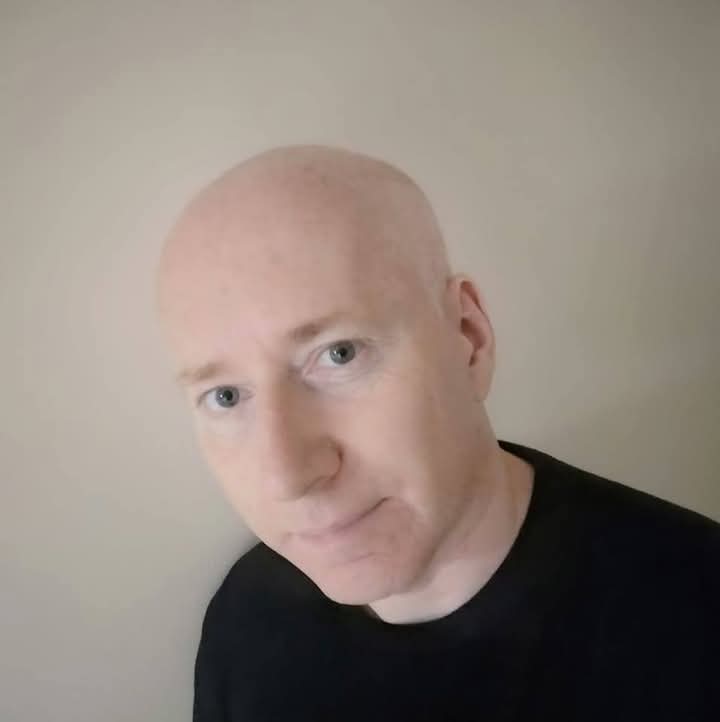 headshot of the author